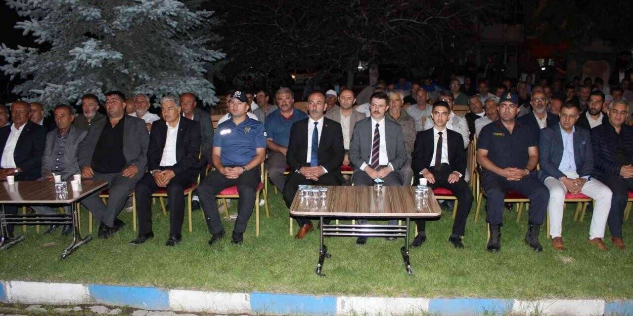 15 Temmuz şehitleri Tomarza’da anıldı