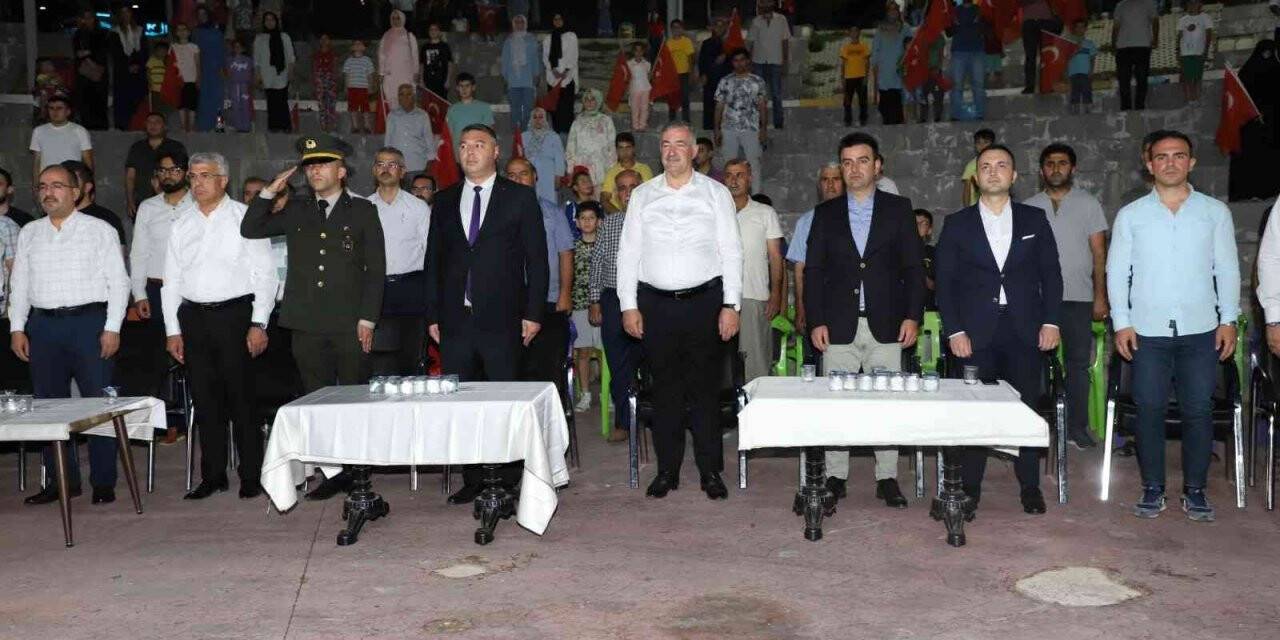 Kahta’da 15 Temmuz Demokrasi ve Milli Birlik Günü kutlandı