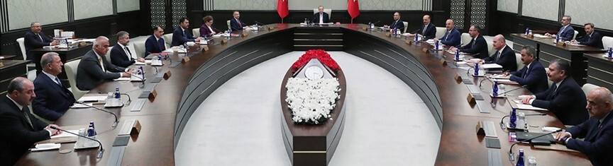 Cumhurbaşkanlığı Kabinesi toplandı