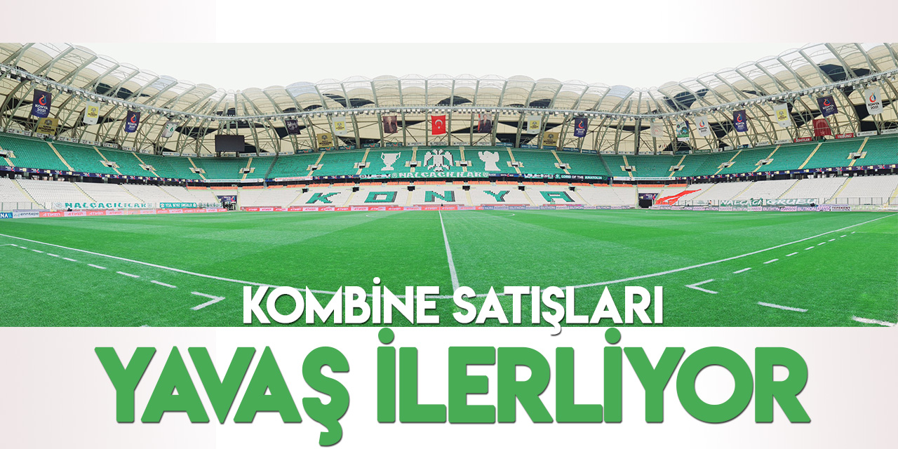 Konyaspor'da yeni sezon kombine satışları yavaş ilerliyor
