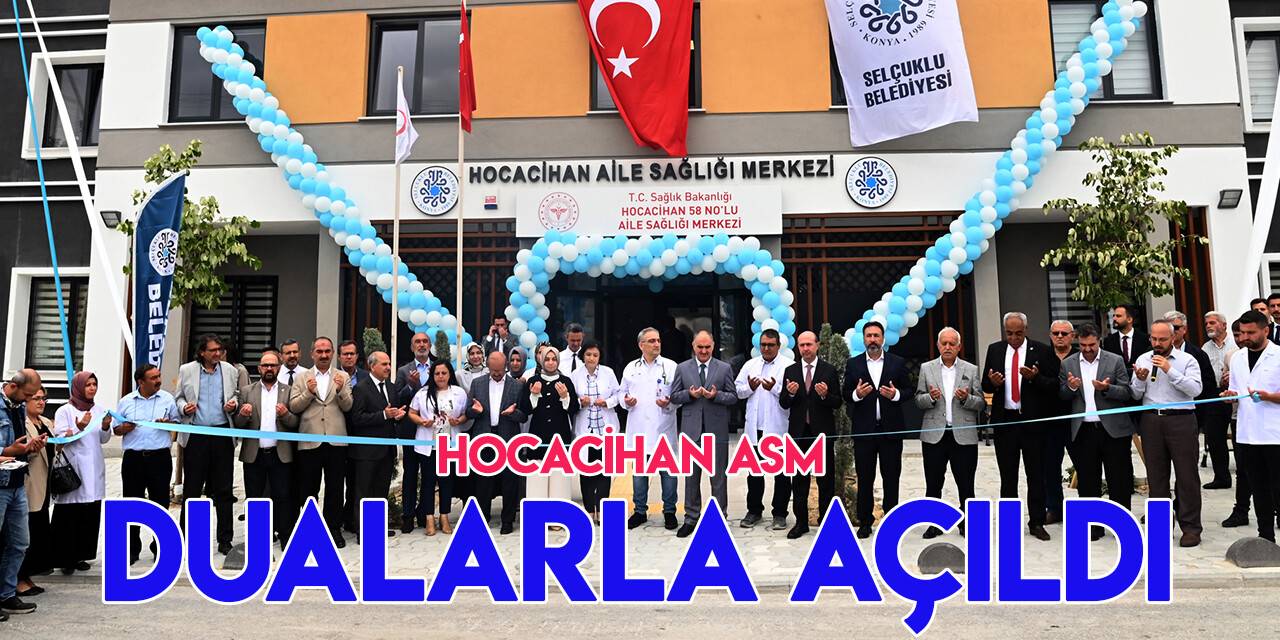58 No’lu Hocacihan Aile Sağlığı Merkezi açıldı