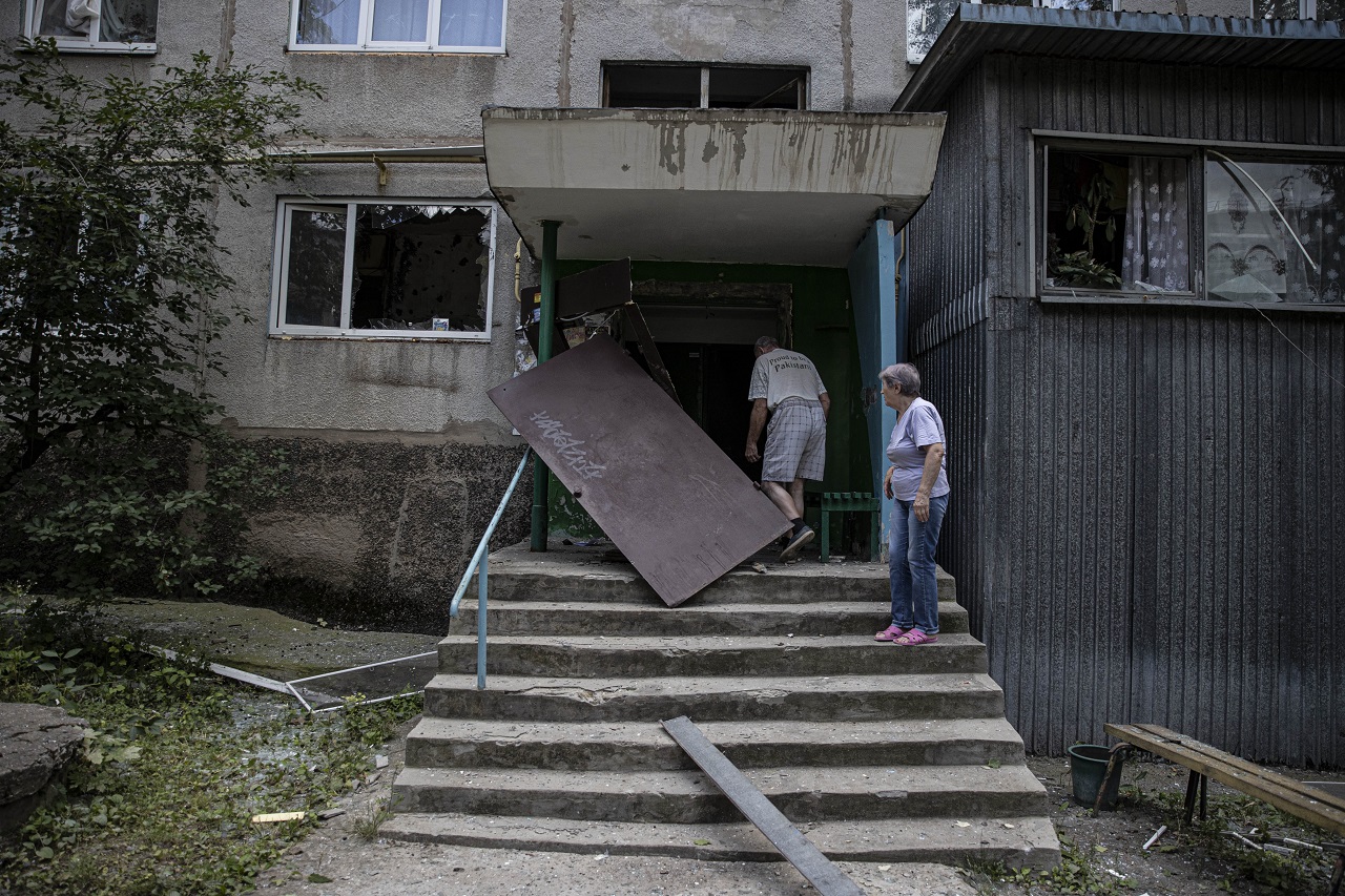 Ukrayna'nın Kramatorsk şehrine Rus güçlerince fırlatılan füze isabet etti