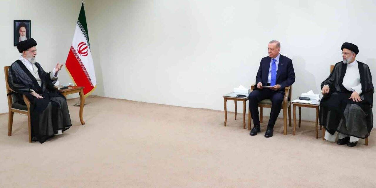 Cumhurbaşkanı Erdoğan, İran Dini Lideri Hamaney ile görüştü