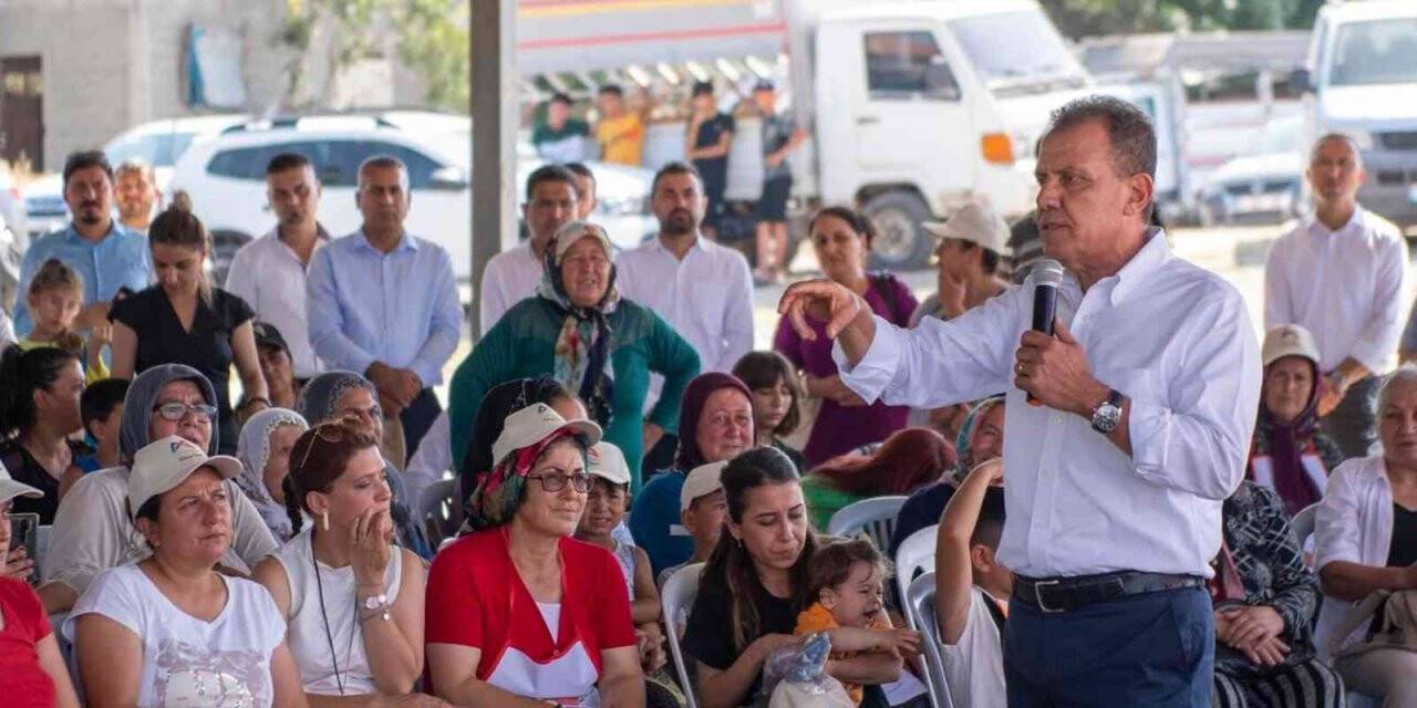 Seçer, ilçe ziyaretlerini Tarsus’la tamamladı