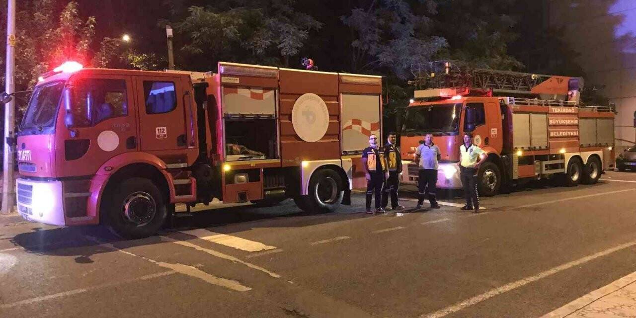 Patlayan kombi yangın çıkardı