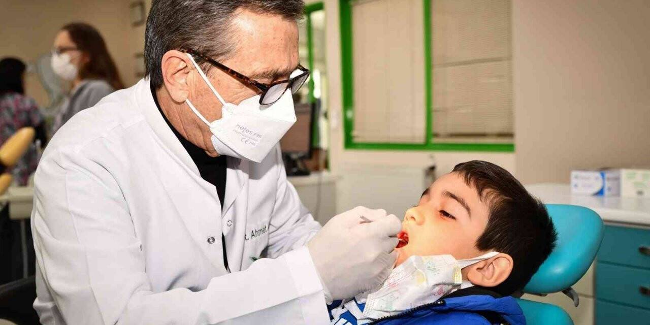 Tepebaşı’nda çocuklar sağlıkla gülümsüyor