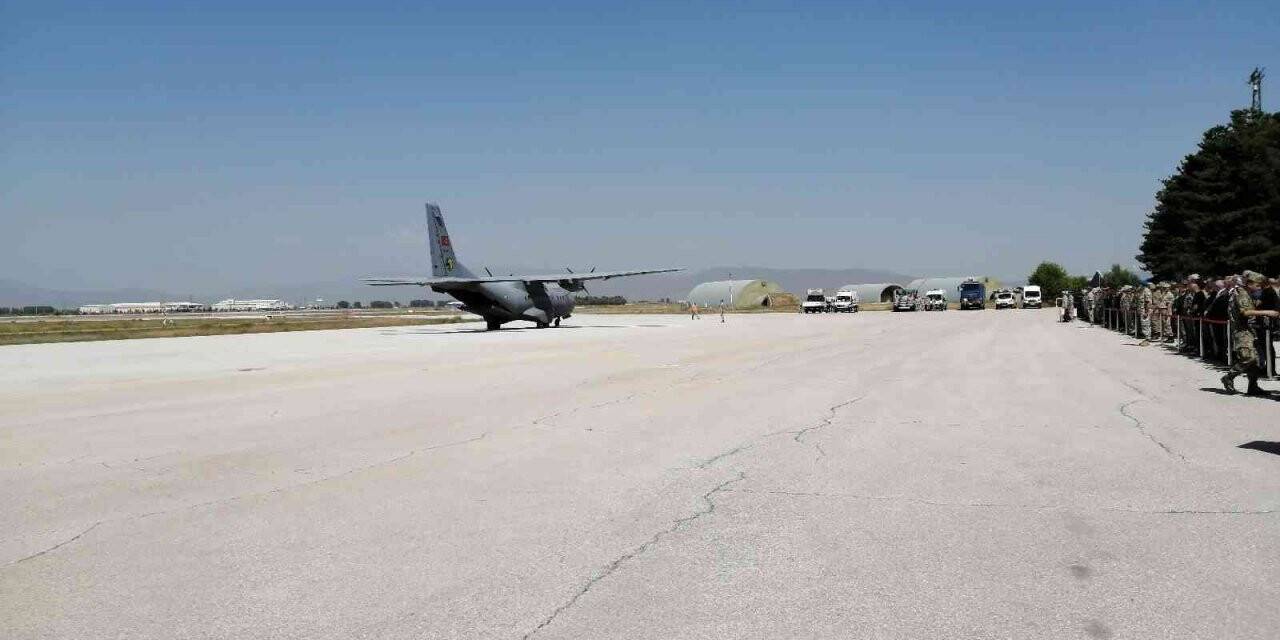 Pençe-Kilit şehidinin naaşı memleketi Erzurum’a getirildi