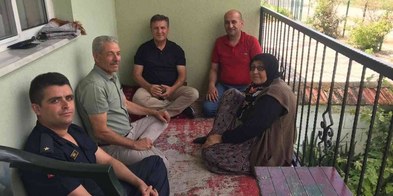 Gazinin baba ocağına Tuğgeneral Alp’ten ziyaret