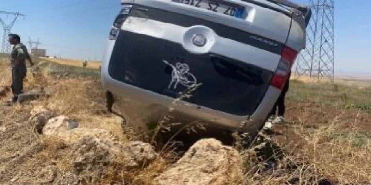 Siirt’te trafik kazası: 2 ağır yaralı