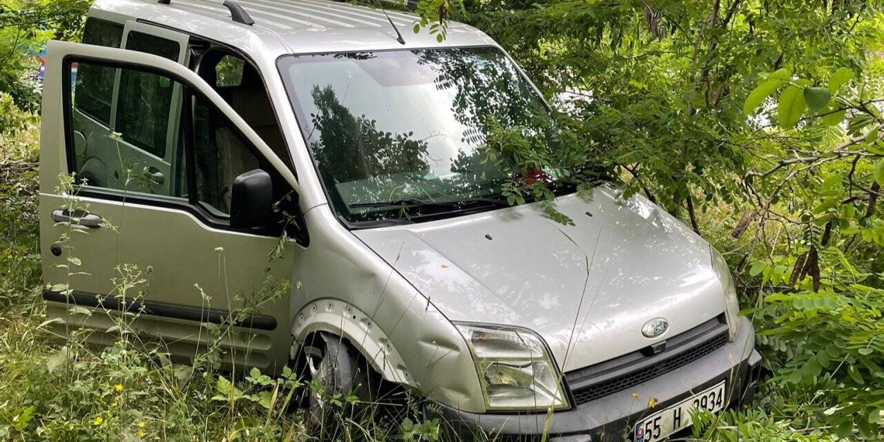 Samsun’da trafik kazası: 2 yaralı