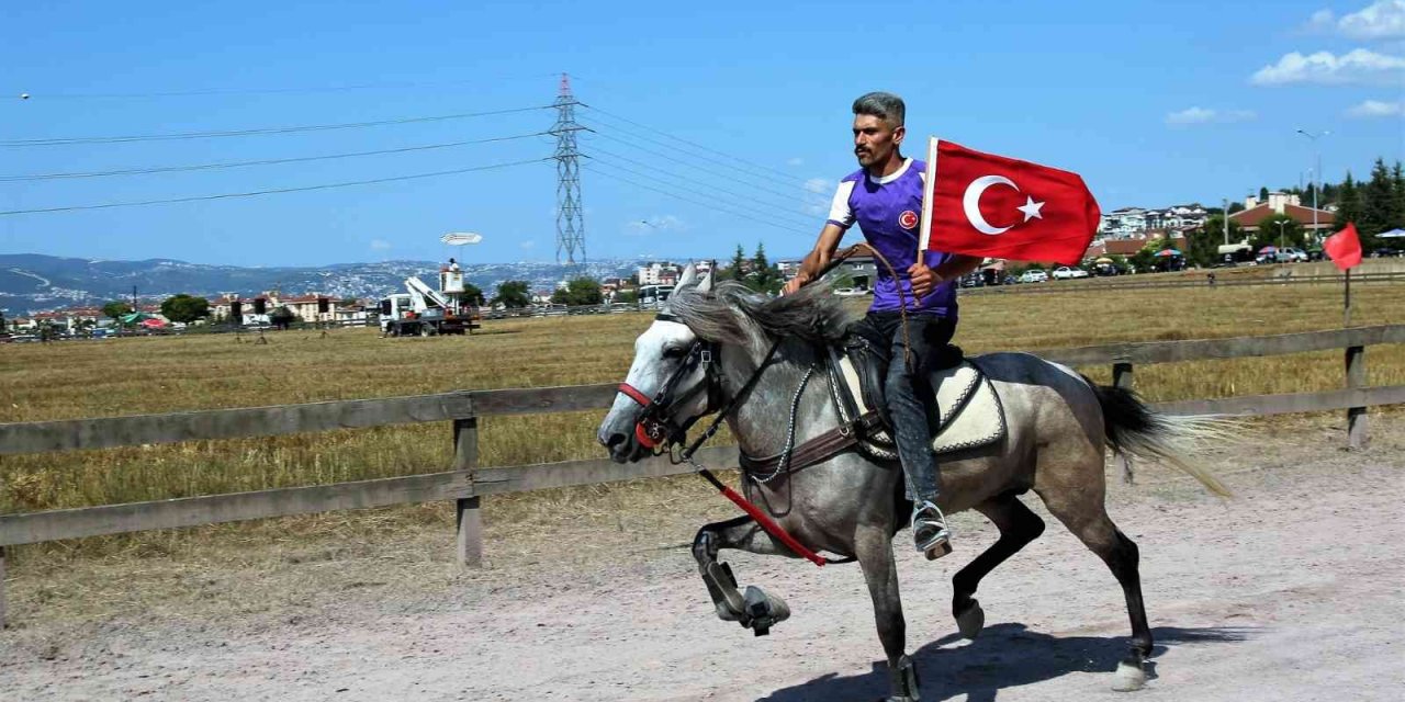 Rahvan At Yarışları Değirmendere Koşusu nefesleri kesti