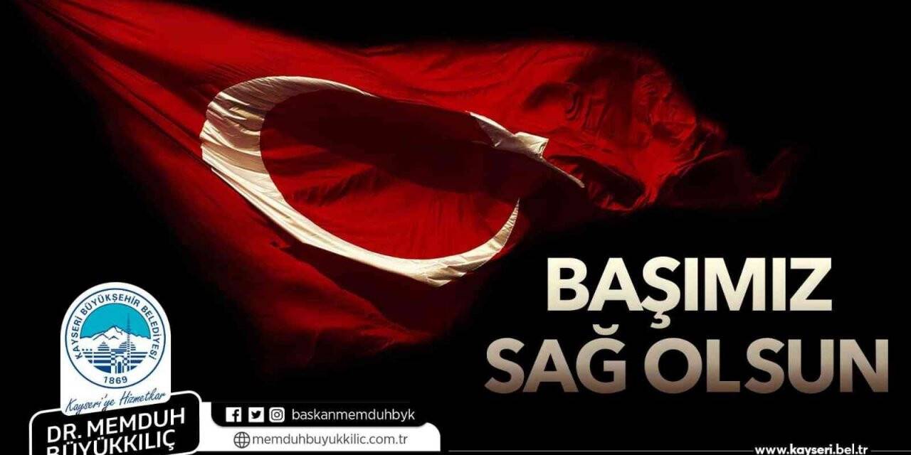 Kayseri Büyükşehir’den şehitlere saygı