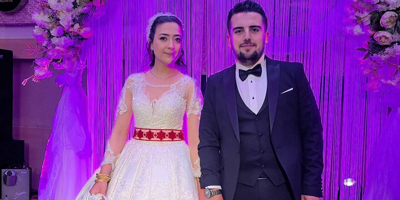 Emirhan ve Aslıhan çifti dünya evine girdi