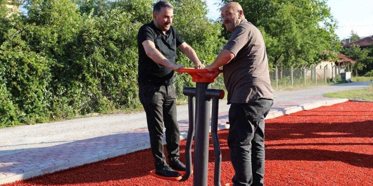 Pursaklar Belediyesi’nden Sirkeli Mahallesine yeni nesil parklar