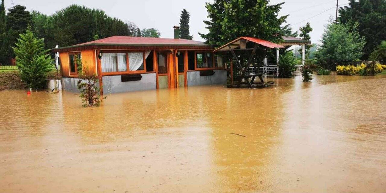 Ordu’da dereler taştı, kümes hayvanları telef oldu