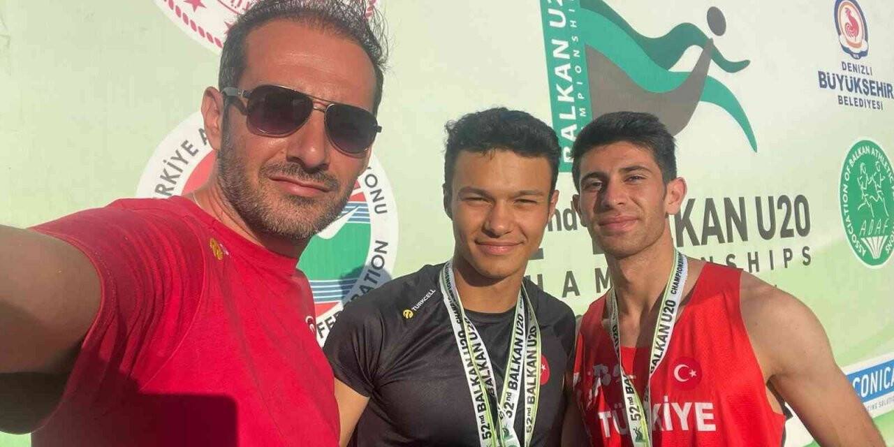 3 altın ve 1 gümüş madalya ile şampiyonaya damga vurdular