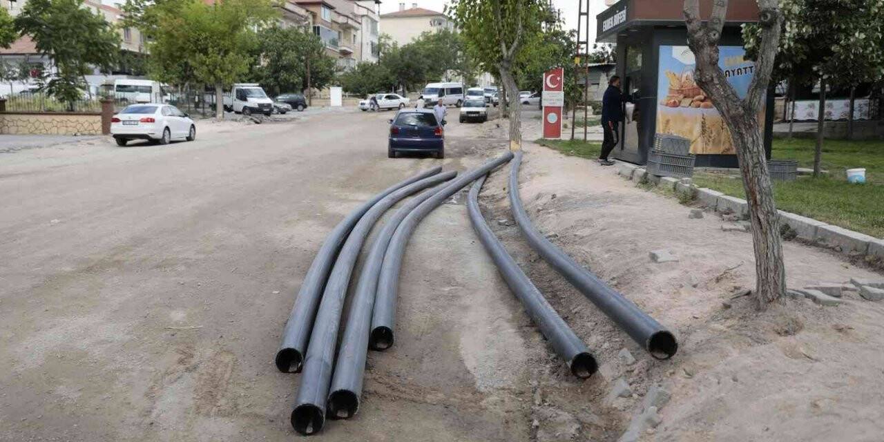 Nevşehir’de alt yapı çalışmaları devam ediyor