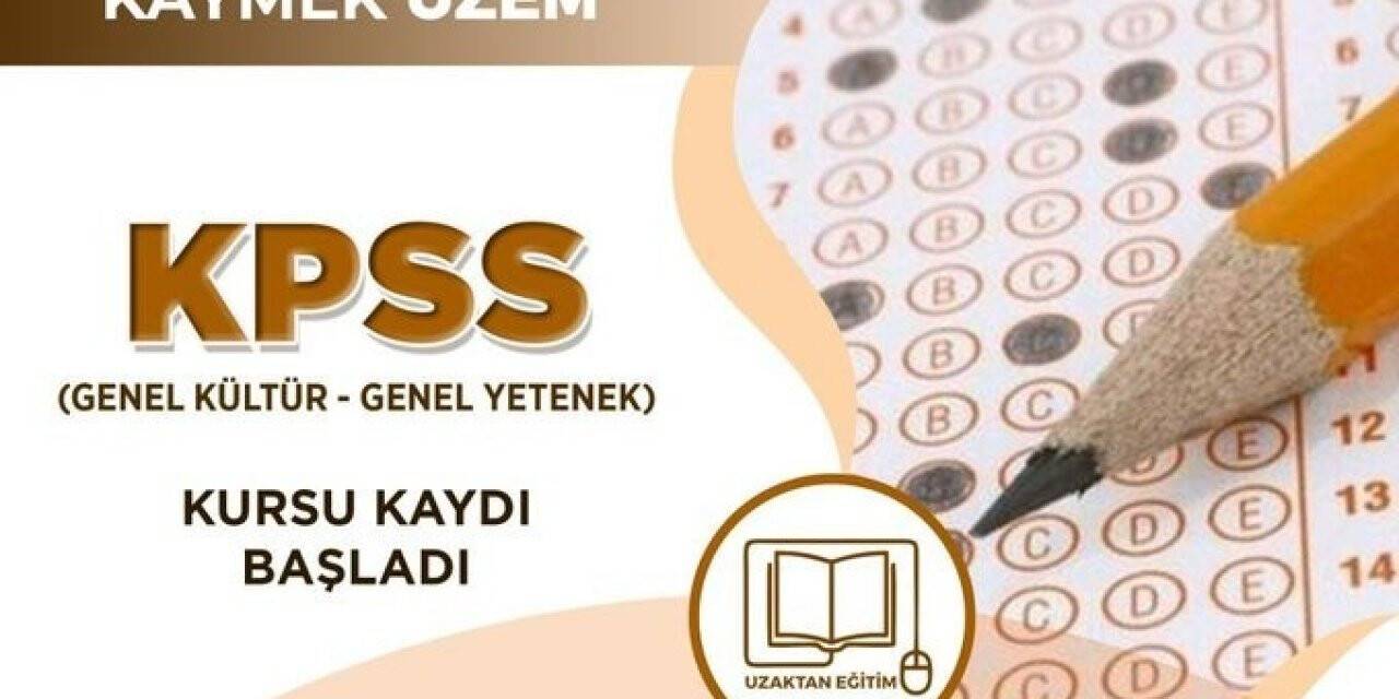 Büyükşehirden KPSS adaylarına ücretsiz kurs desteği