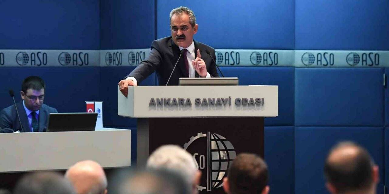 Milli Eğitim Bakanı Özer: “Artık başarılı öğrenciler meslek liselerini tercih etmeye başladı”