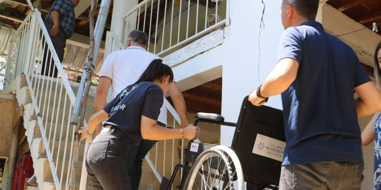 Aydın Büyükşehir, Karacasu’da 2 vatandaşa umut oldu