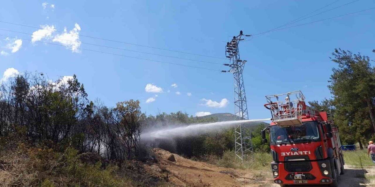 Bilecik’te makilik çıkan yangın büyümeden söndürüldü
