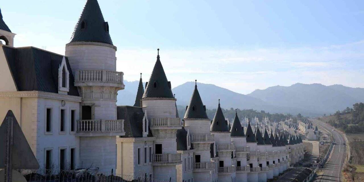 Bolu’da, "Şato tipi" evlerde yeni gelişme