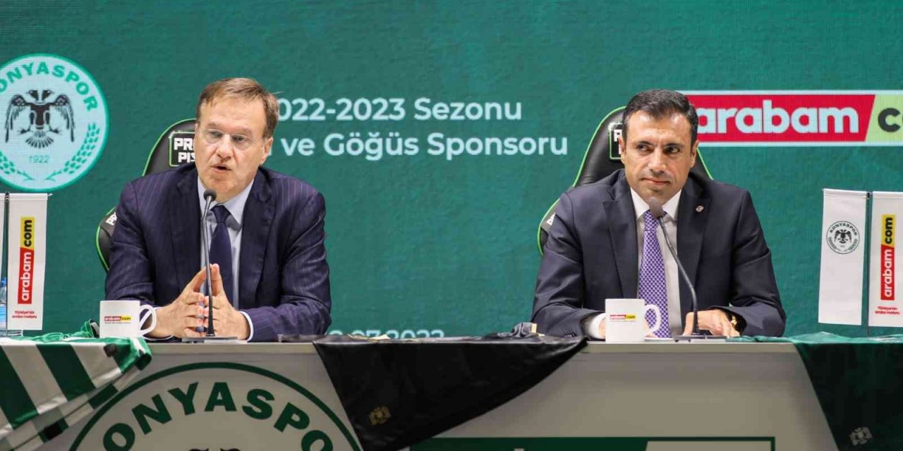 Konyaspor isim ve forma sponsoruyla sözleşme imzaladı