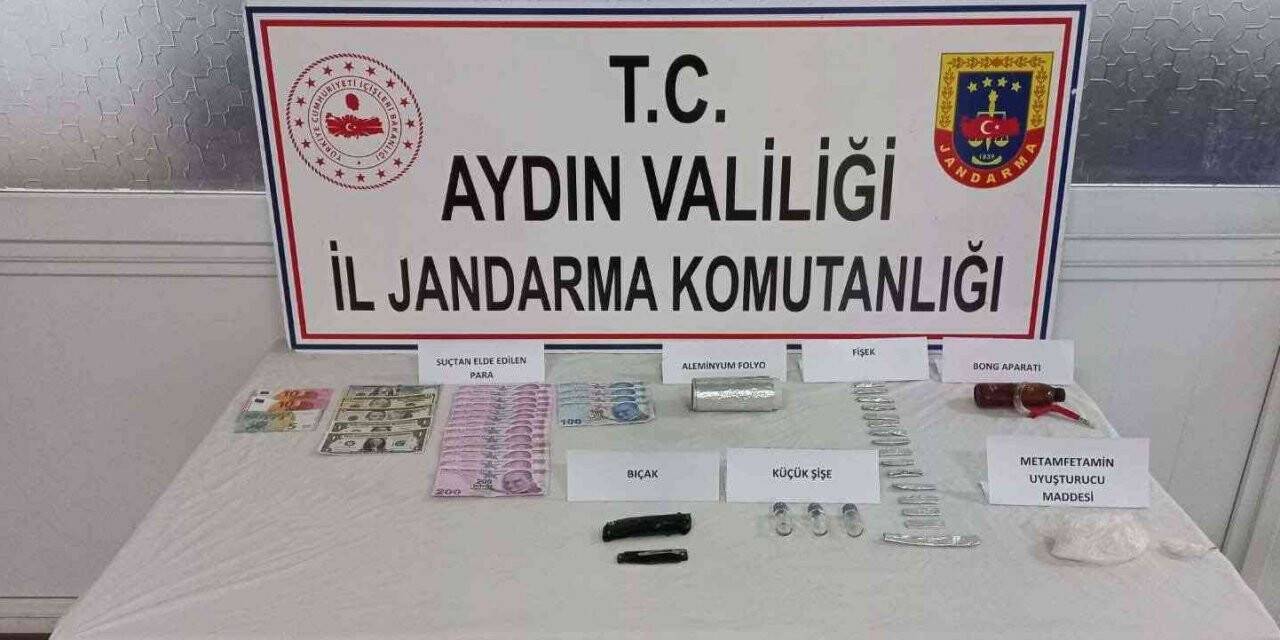 Didim Jandarması uyuşturucu tacirlerini suçüstü yakaladı