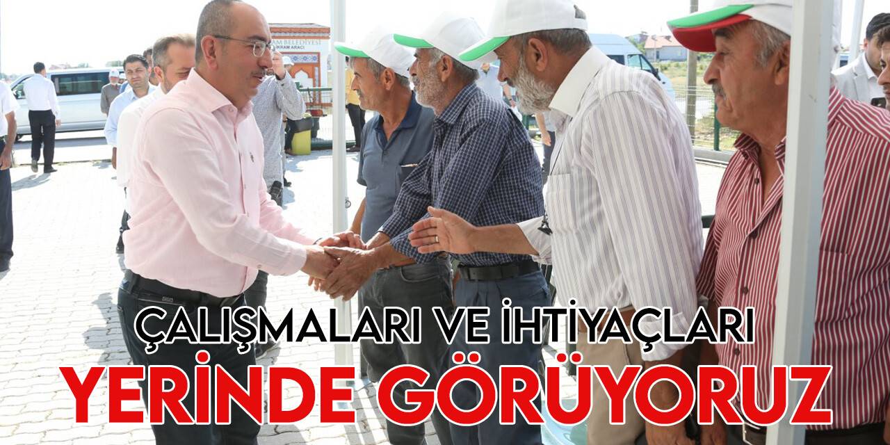 Bizim Meram Buluşmaları 6 mahalle ile başladı