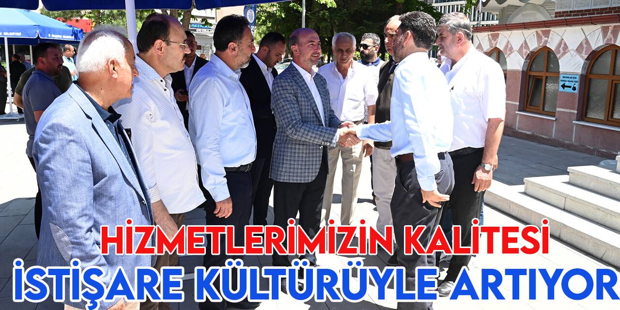 Başkan Pekyatırmacı Cuma Buluşmaları'na devam ediyor