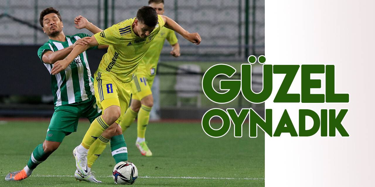 Ahmet Oğuz: Güzel ve baskılı oynadık