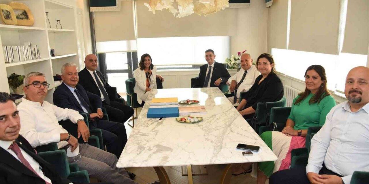 GSO Heyetinden, Kutnia CEO’su Jülide Konukoğlu’na tebrik ziyareti