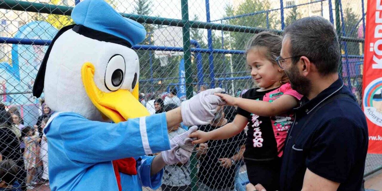 Körfez’de yaz eğlenceleri çocukların neşesi oluyor