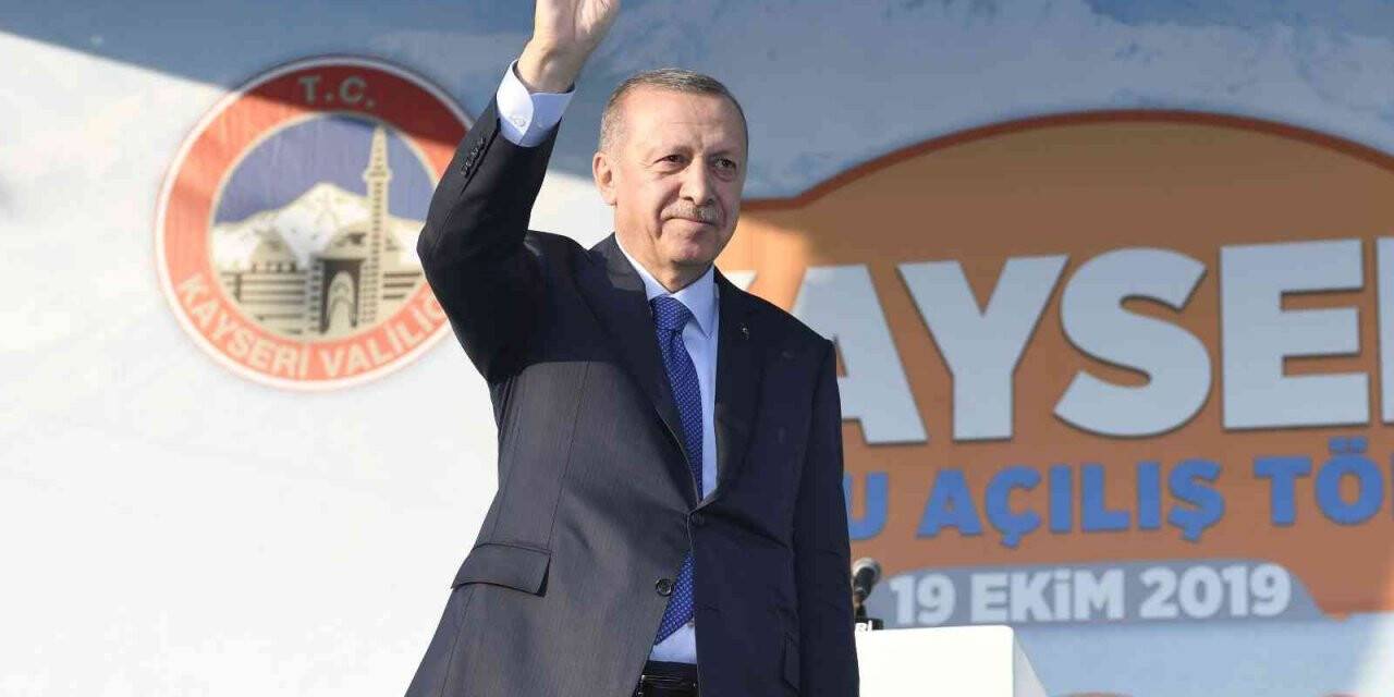 Kayseri’de Cumhurbaşkanı Erdoğan heyecanı