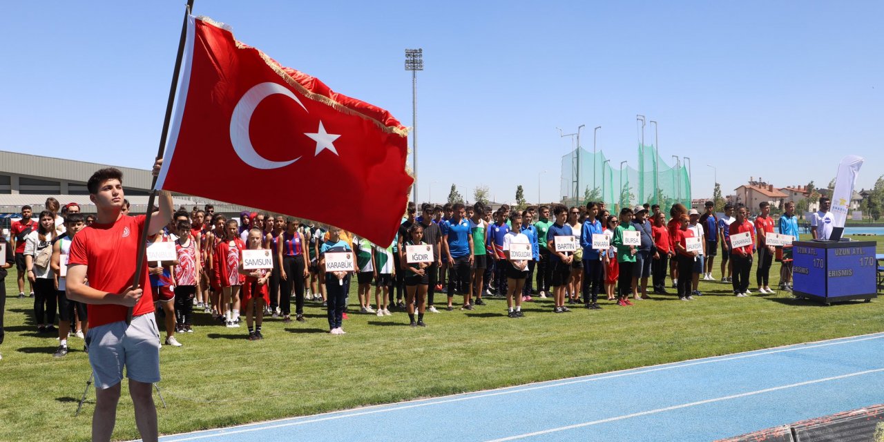 Atletizmde Konya 2021 provası