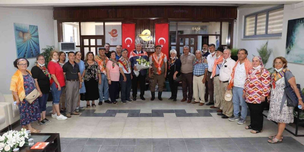 Başkan Atay, yörüklerle bir araya geldi