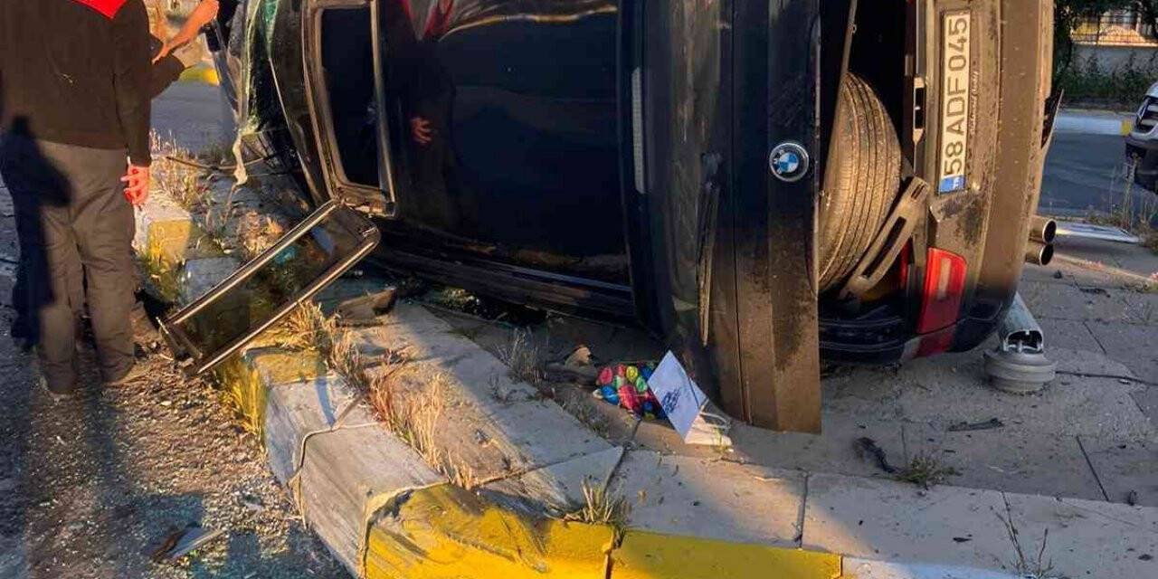 Cip ile otomobil çarpıştı: 1 ölü, 2 ağır yaralı