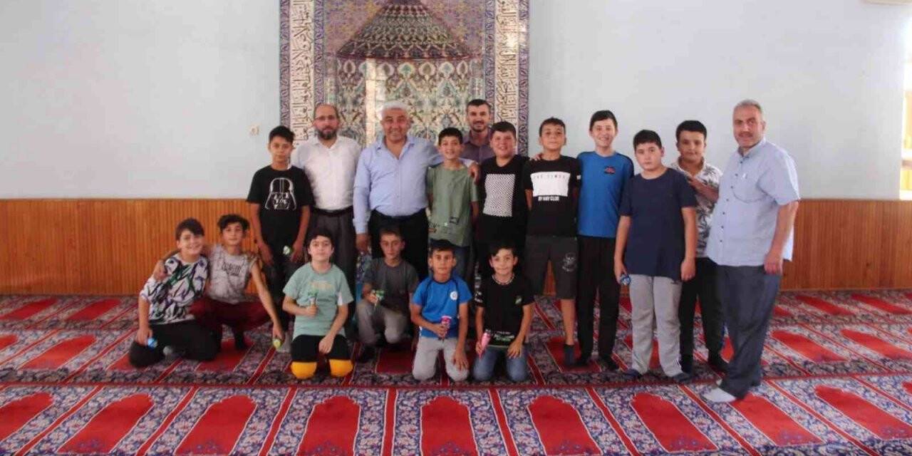 Başkan Çalışkan ve Müftü Akyol, Yaz Kur’an Kursları’nı ziyaret etti