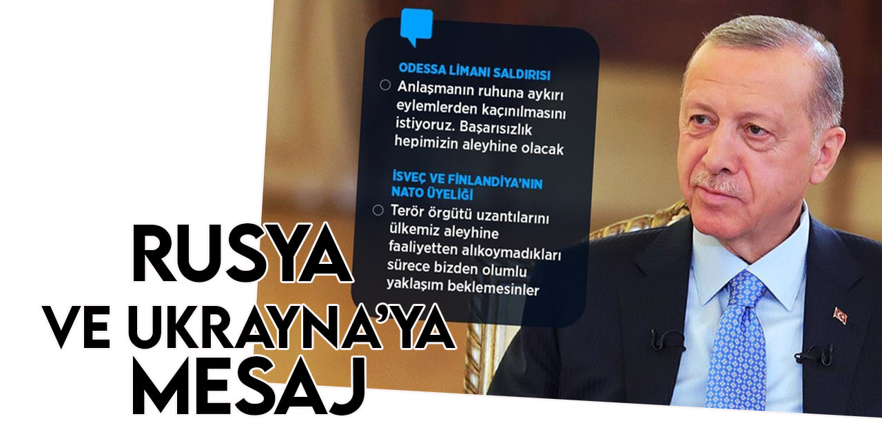 Cumhurbaşkanı Erdoğan: Herkesten attıkları imzalara sahip çıkmalarını bekliyoruz