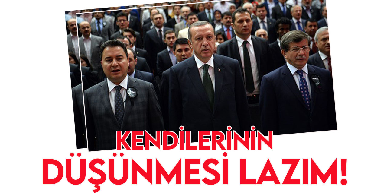 Cumhurbaşkanı Erdoğan'dan Babacan ve Davutoğlu açıklaması