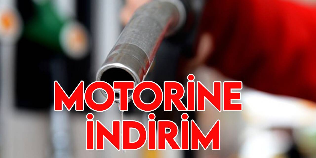 Motorine 92 kuruş indirim geldi