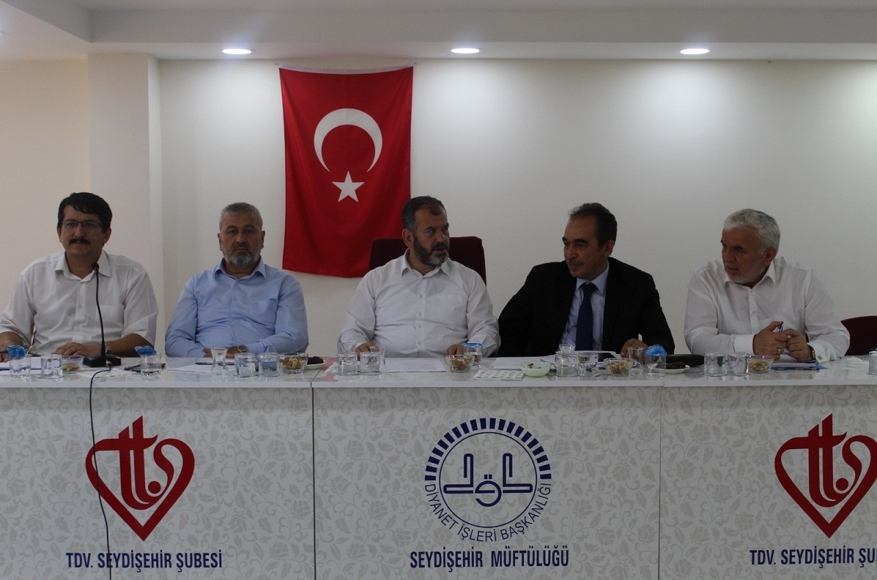 Konya ilçe müftüleri toplantısı Seydişehir'de yapıldı