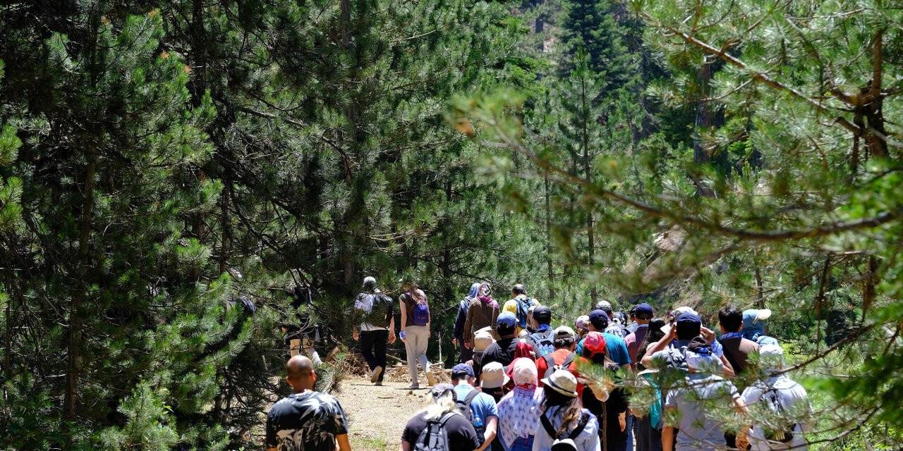 Beyşehir Kurucuova'da yürüdüler