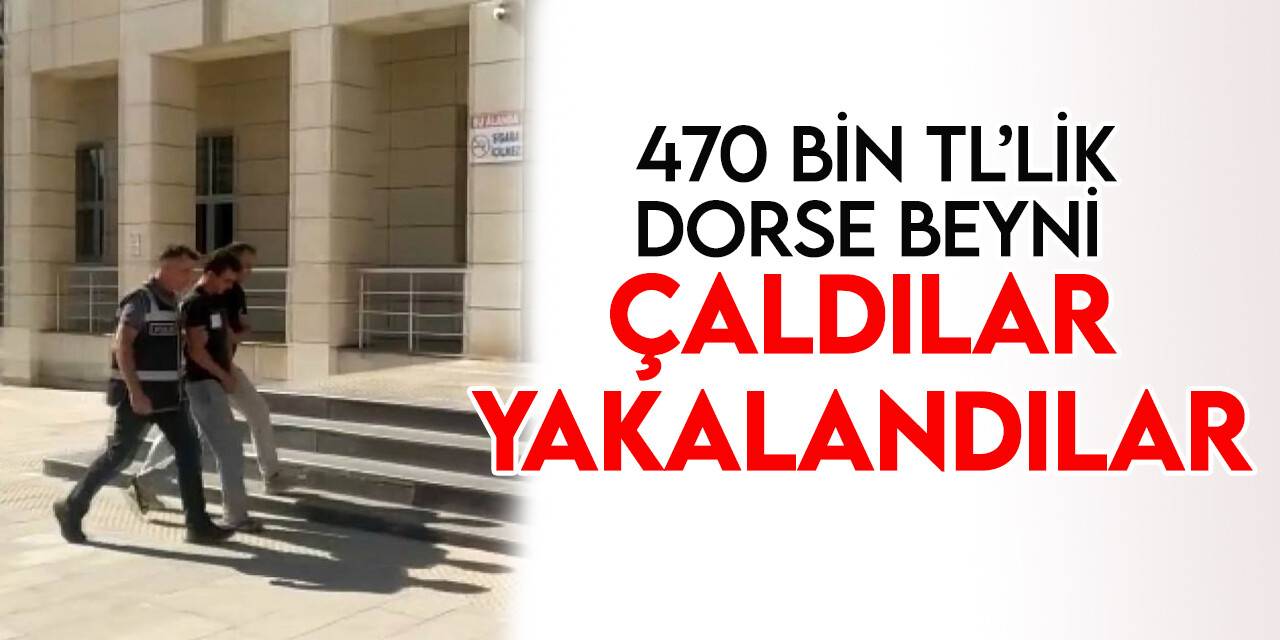 Konya’da 470 bin TL değerinde dorse beyni çalan şüpheliler Hatay’da yakalandı