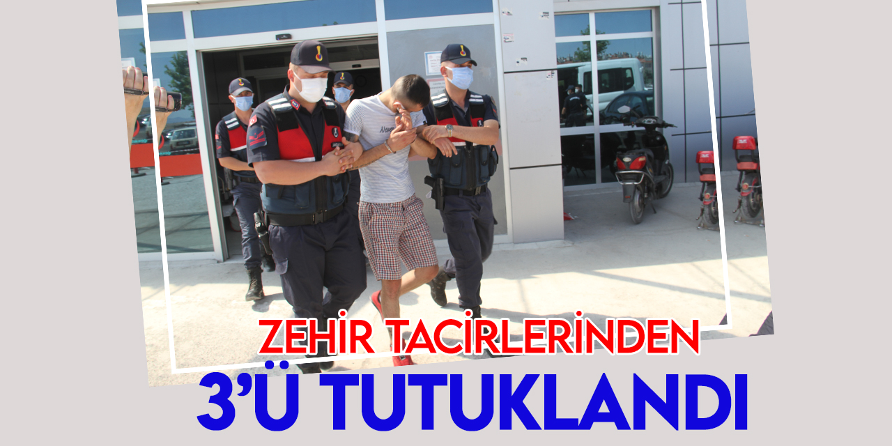Konya'da uyuşturucu operasyonunda yakalanan 4 şüpheliden 3'ü tutuklandı