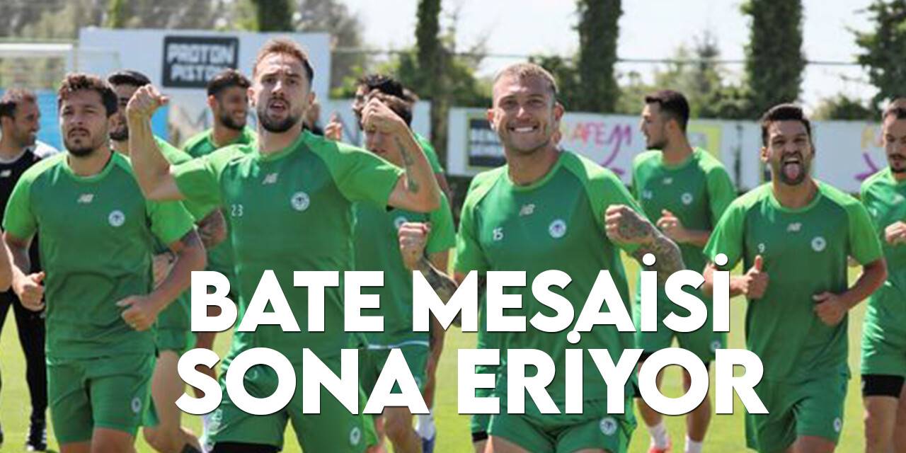 Konyaspor'da Bate Borisov maçı hazırlıkları bitiyor