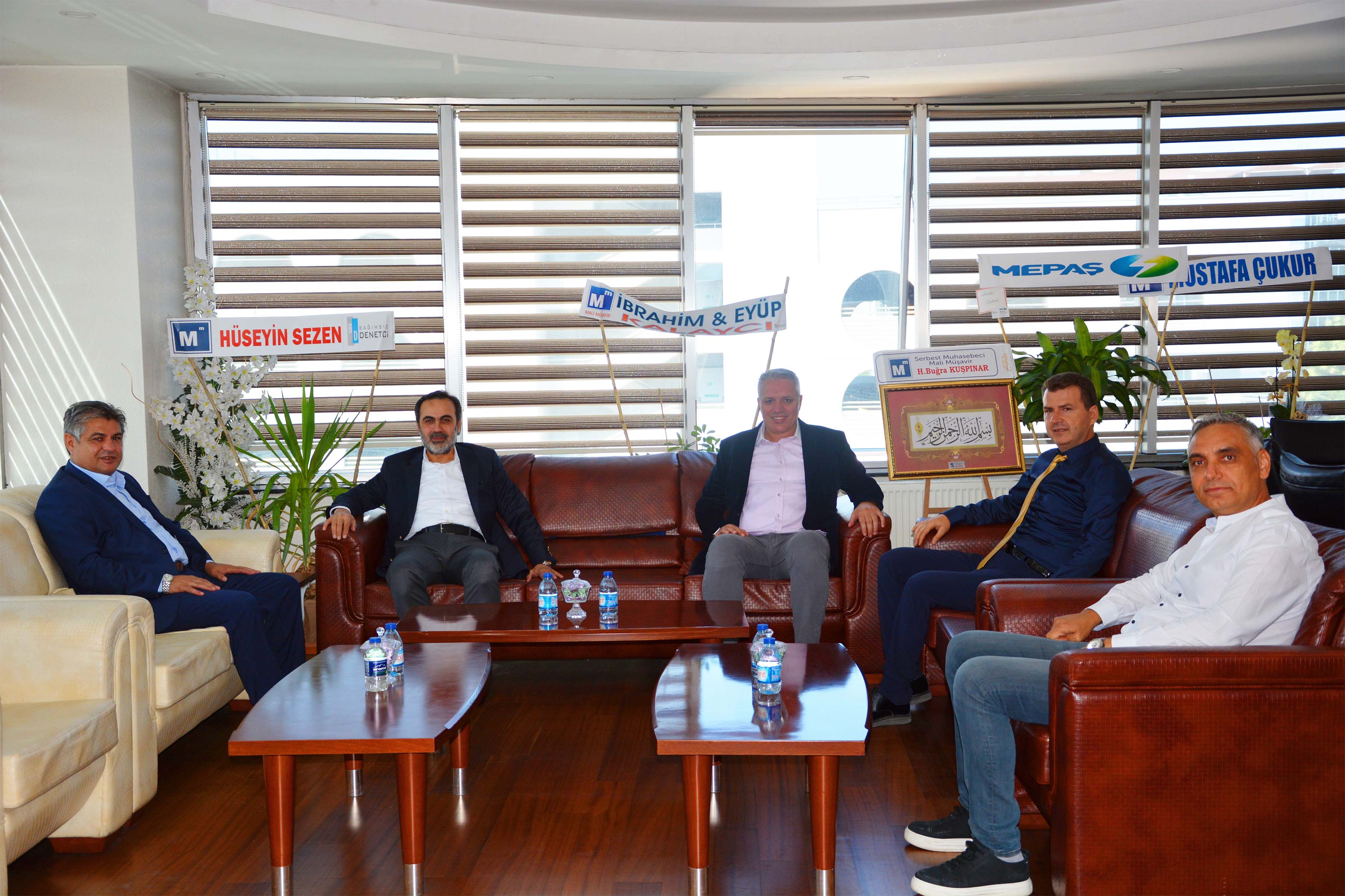 KTO Başkanı Selçuk Öztürk’ten, Konya SMMMO Başkanı Abdil Erdal’a hayırlı olsun ziyareti
