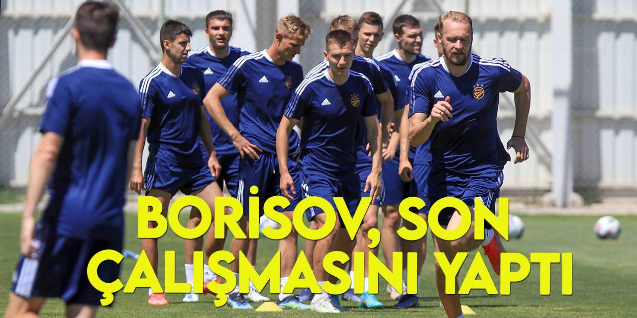 BATE Borisov, Konyaspor maçının son antrenmanını yaptı
