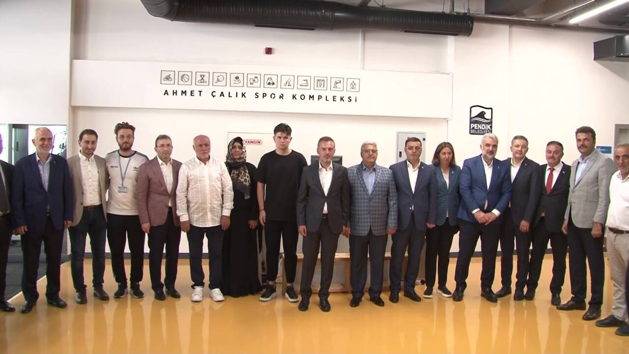 Ahmet Çalık Spor Kompleksi kapılarını açtı