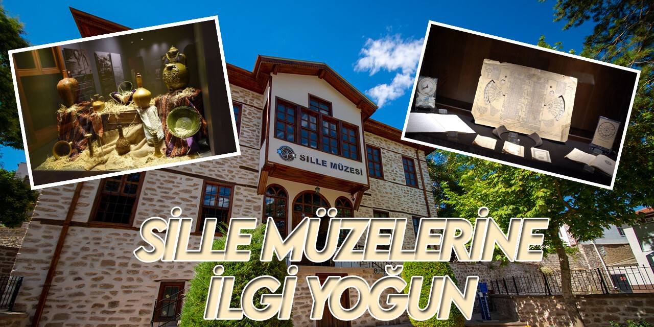 Sille müzelerine ziyaretçilerden yoğun ilgi